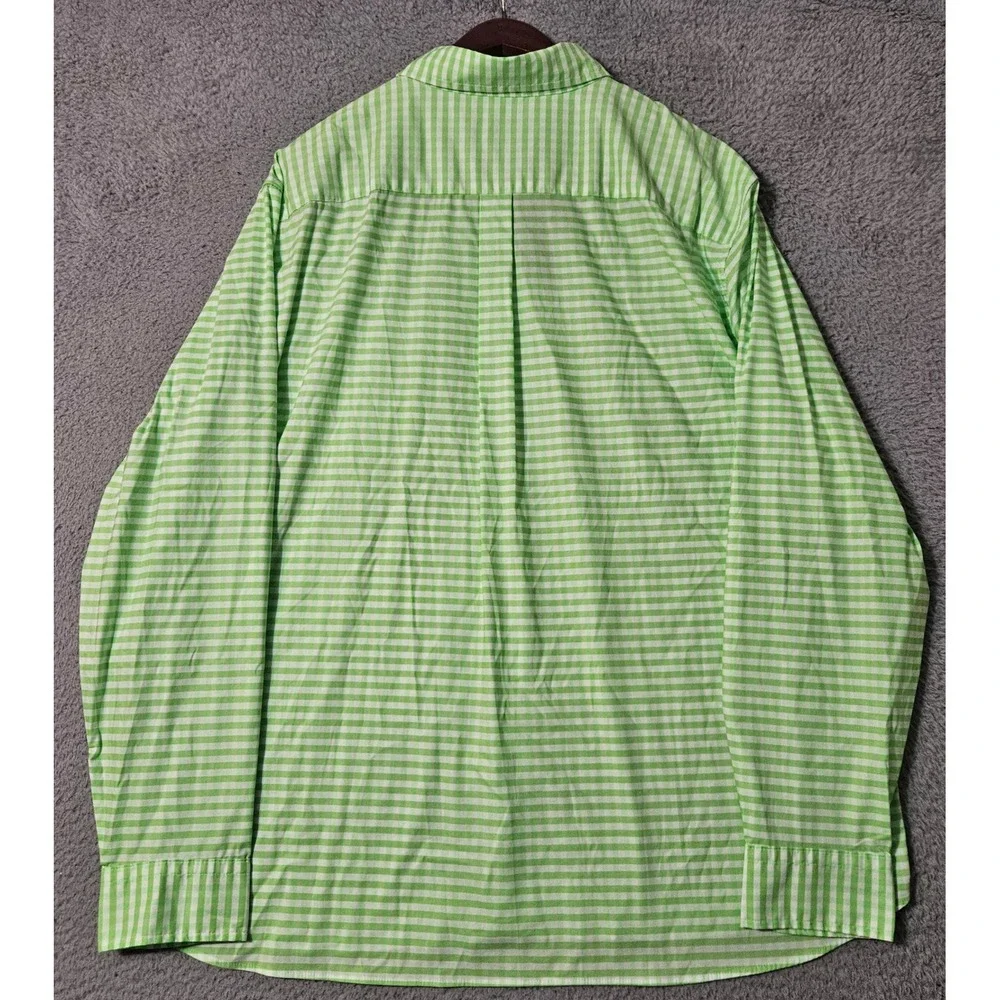 NWT Vineyard Vines Brrr OTG On The Go Shirt Performance Size XL Gingham Green‎